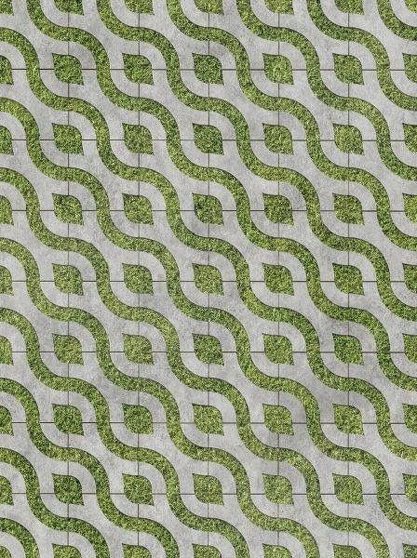 生态停车场植草砖贴图下载【ID:853122466】