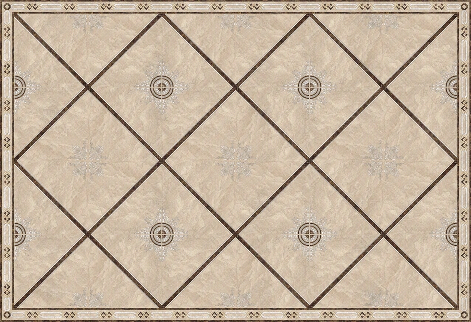 阿曼米黄地面拼花贴图下载【ID:553135113】