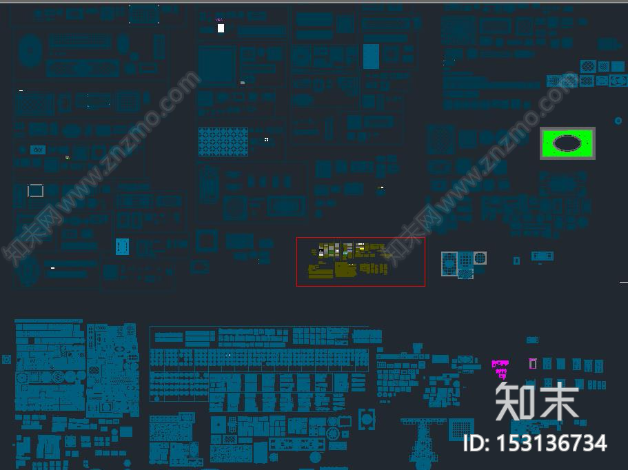各种水刀拼花大全施工图下载【ID:153136734】