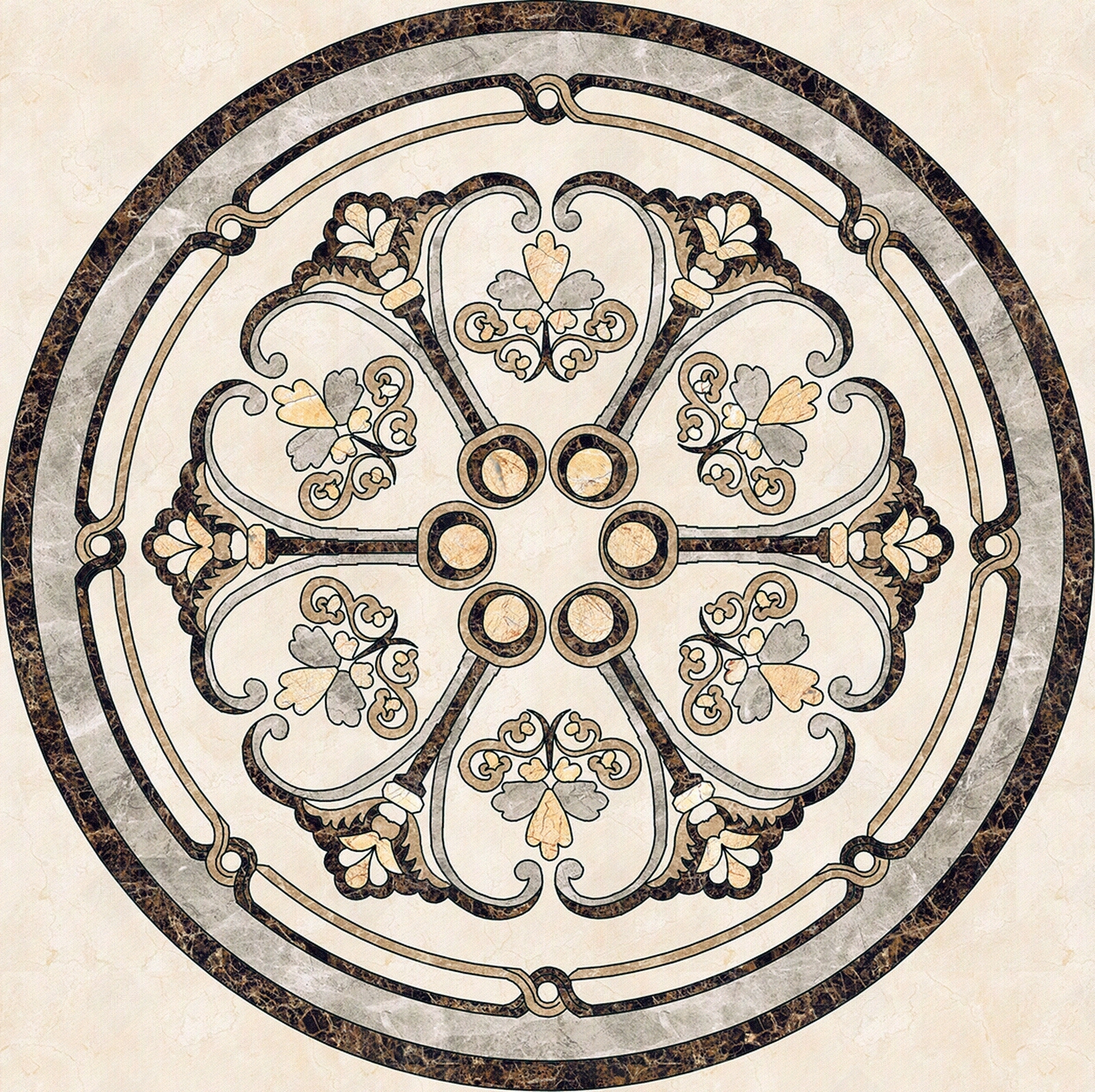 地面水刀拼花贴图下载【ID:553155153】