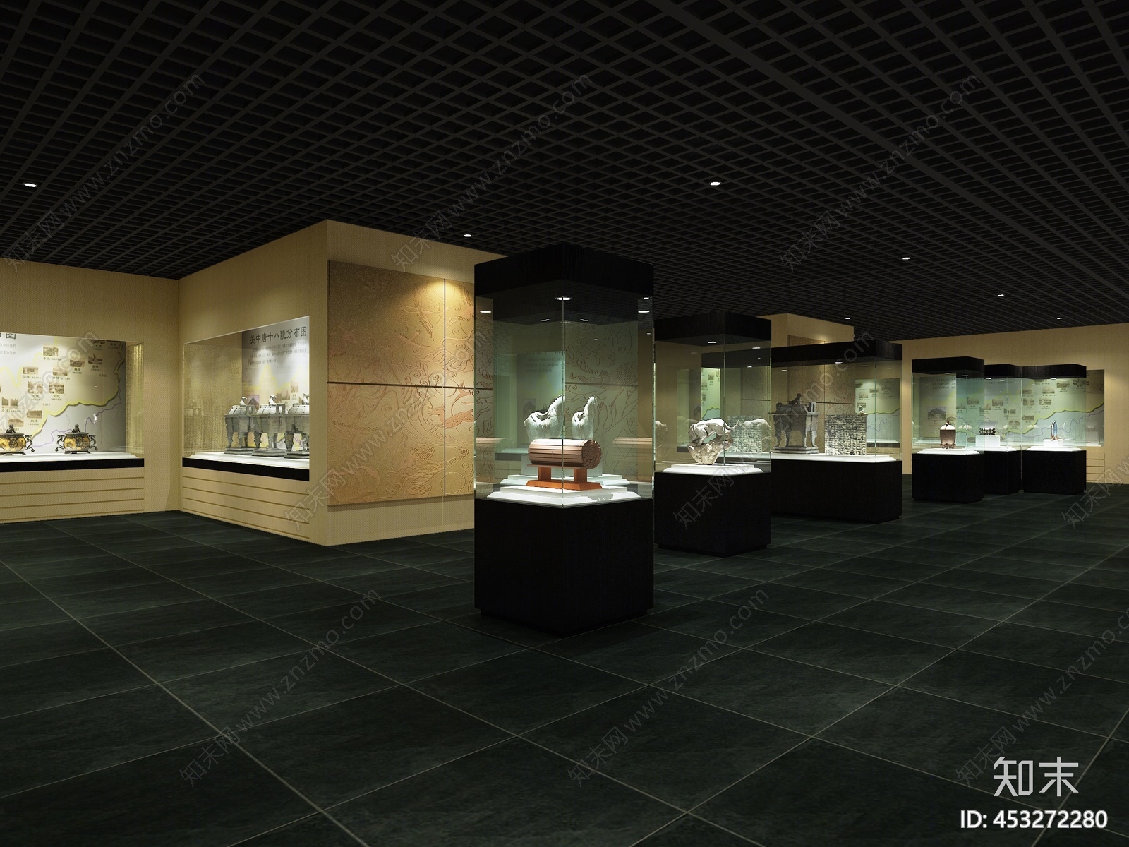 工业风古代展品3D模型下载【ID:453272280】