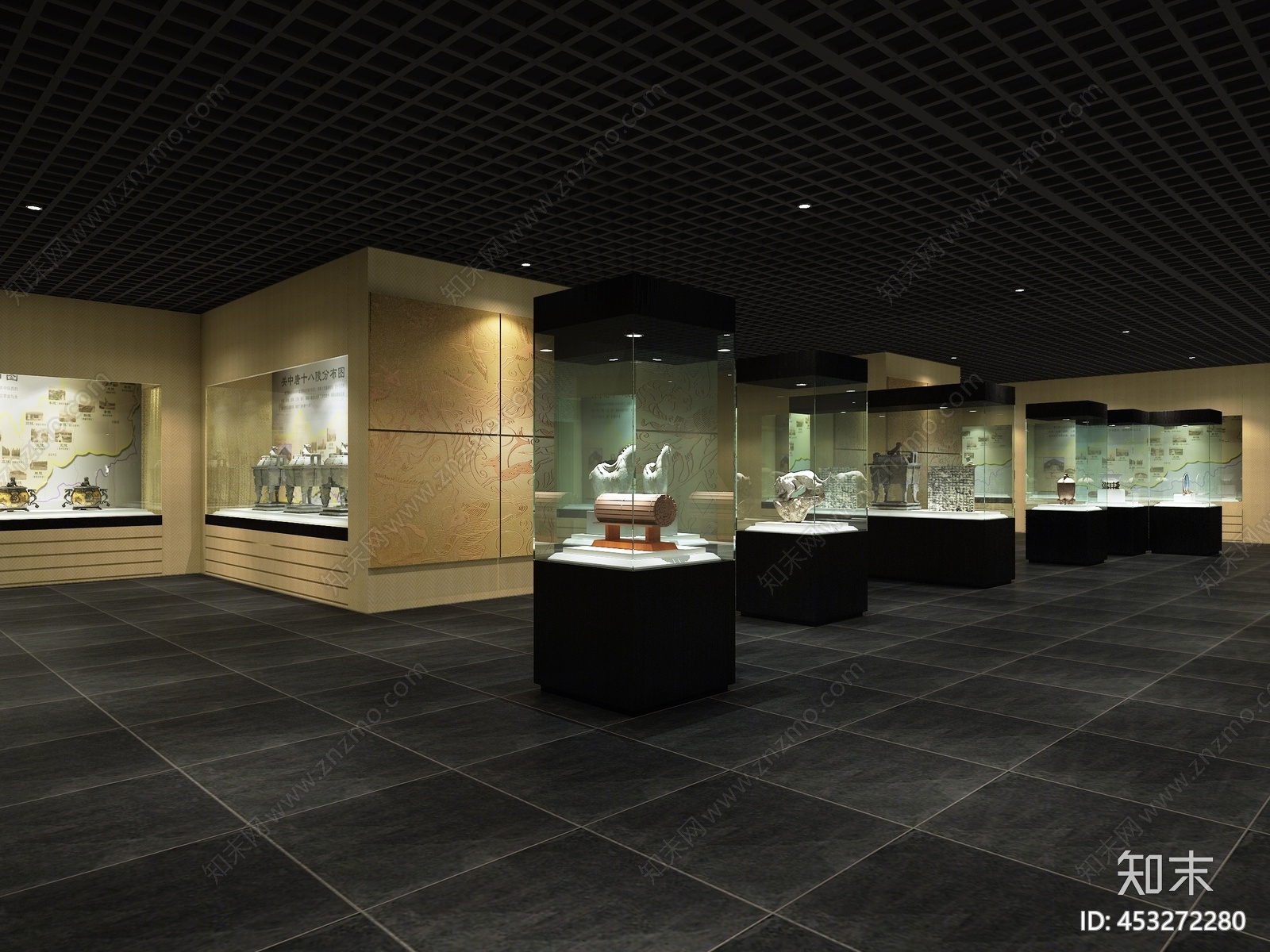 工业风古代展品3D模型下载【ID:453272280】