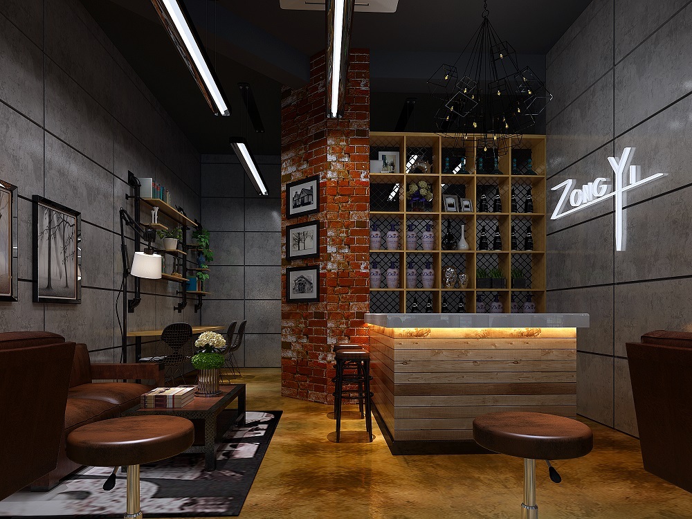 理发造型店6cad施工图下载【ID:453325777】