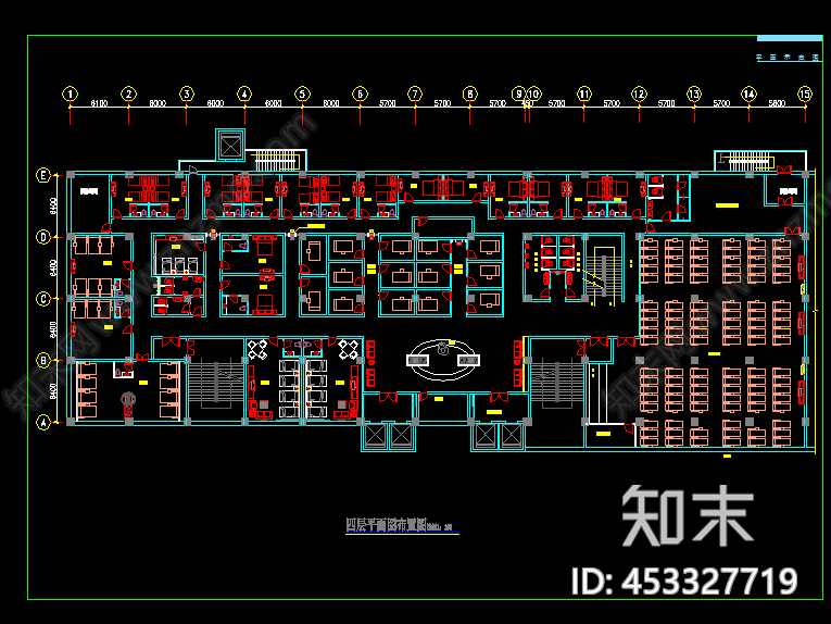 休闲酒店四层桑拿中心施工图cad施工图下载【ID:453327719】