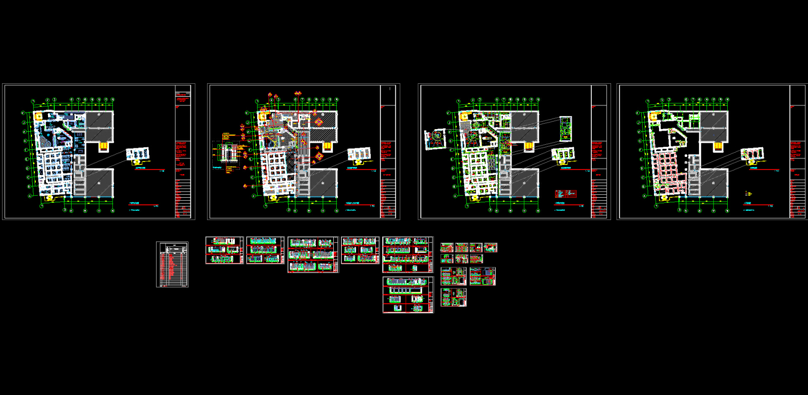 桑拿空间装修图cad施工图下载【ID:453327782】