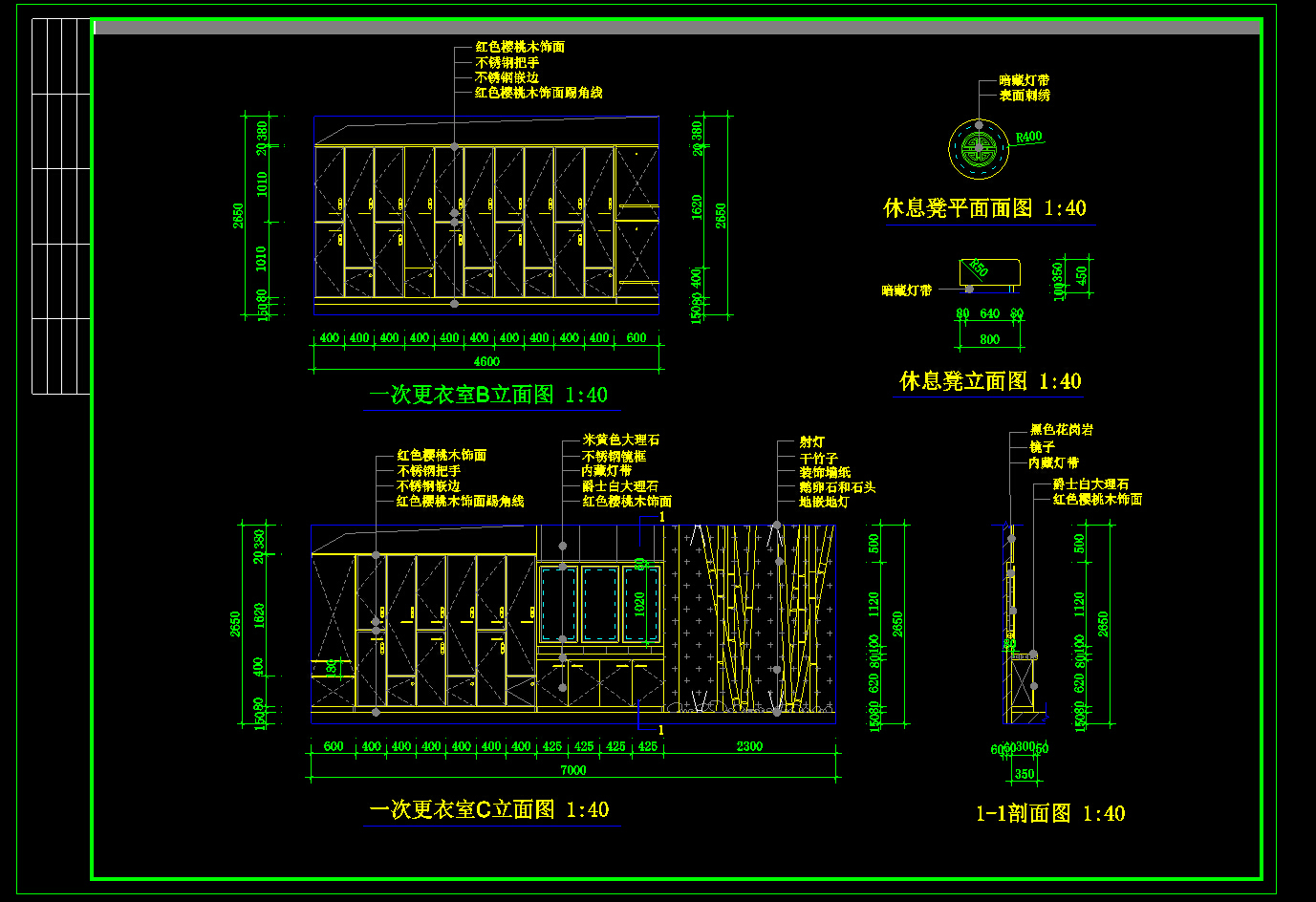 桑拿室装修图cad施工图下载【ID:453327792】