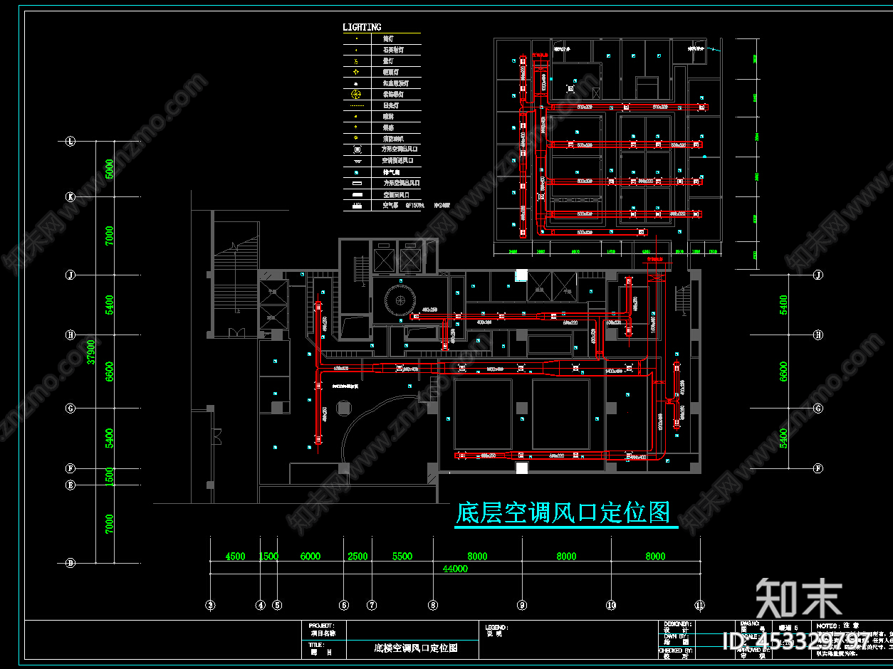 四星级酒店桑拿洗浴装修图cad施工图下载【ID:453329797】