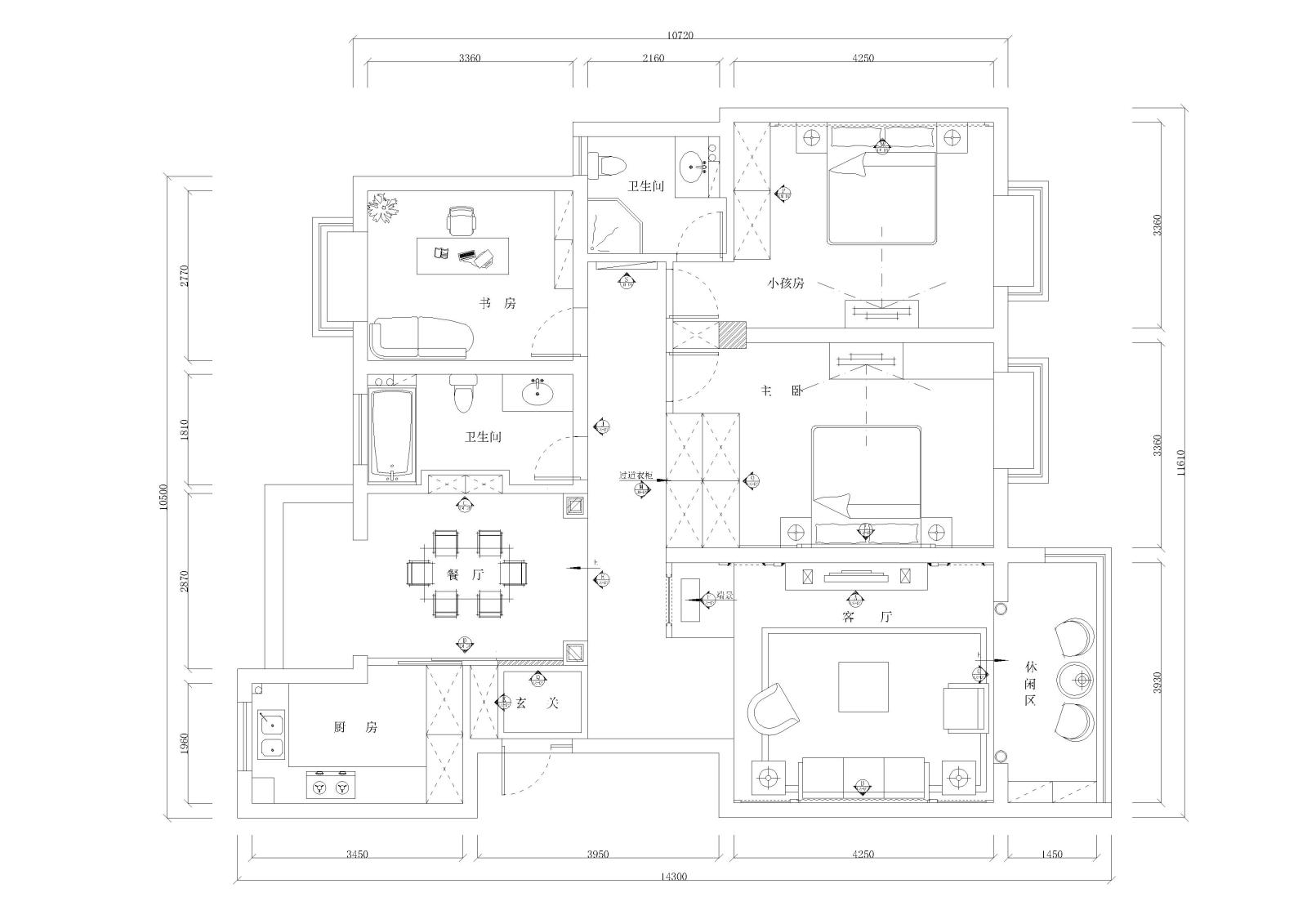 39套家装施工图＋平面图施工图下载【ID:553435473】