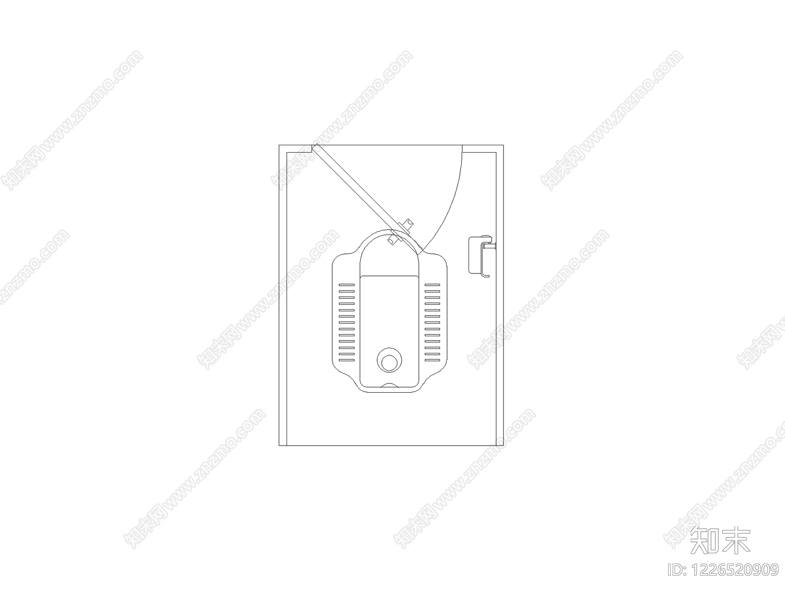 门cad施工图下载【ID:1226520909】