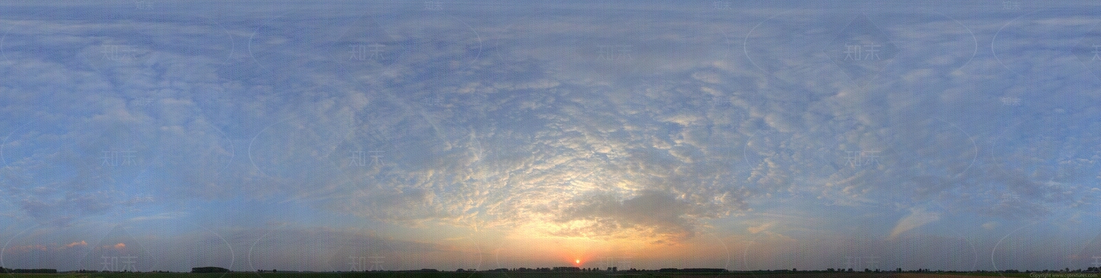 现代晚霞天空贴图下载【ID:853482275】