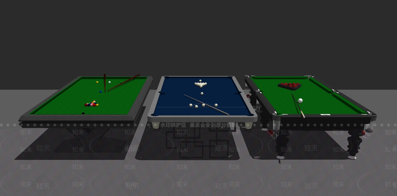 现代风格其他桌几SU模型下载【ID:253605187】