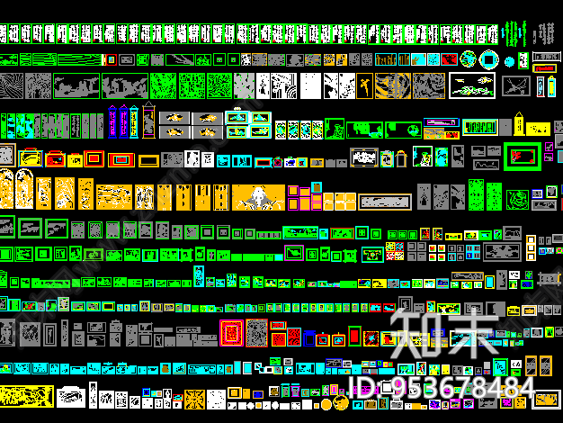 CAD素材施工图下载【ID:953678484】