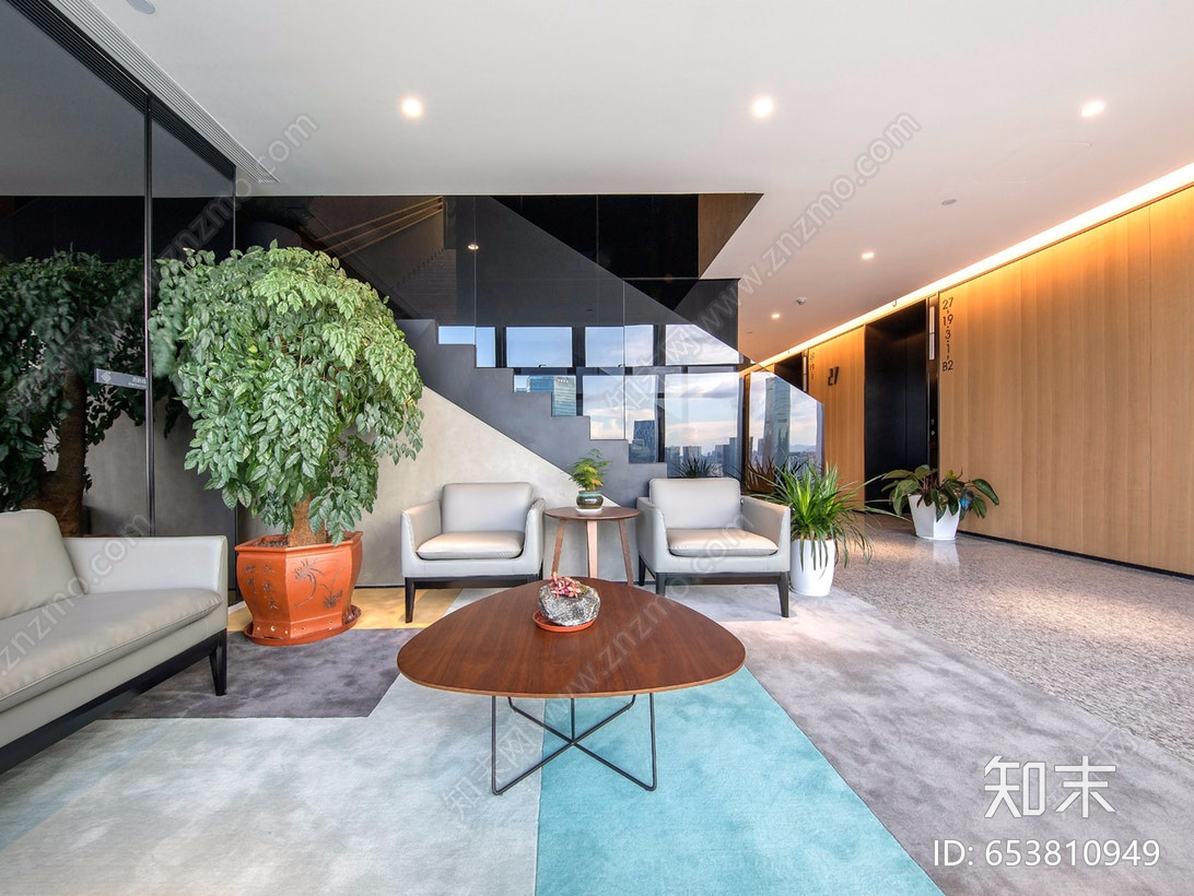 百丽鞋业深圳总部办公楼丨摄影施工图下载【ID:653810949】