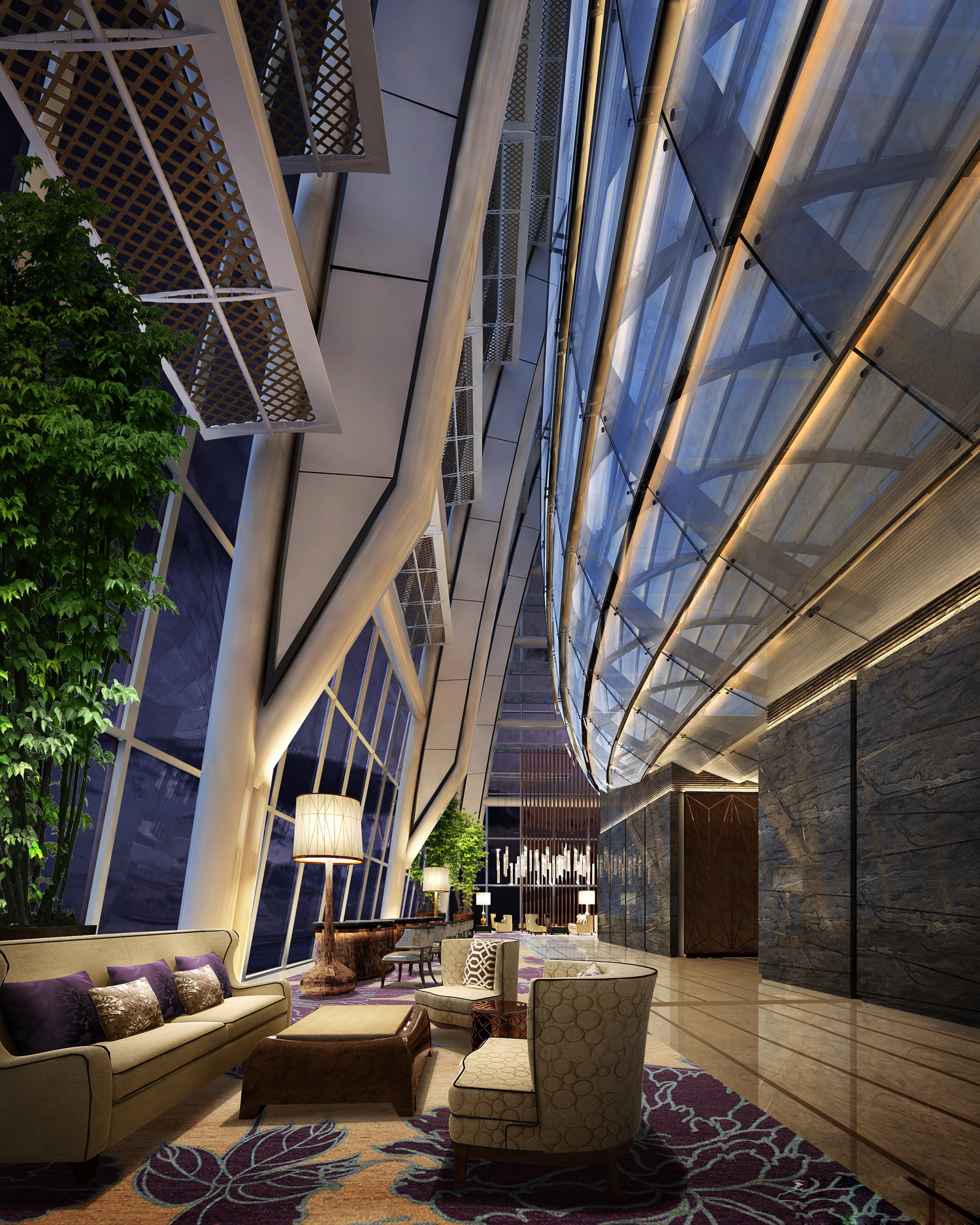 深圳京基100瑞吉酒店施工图下载【id:653875696】