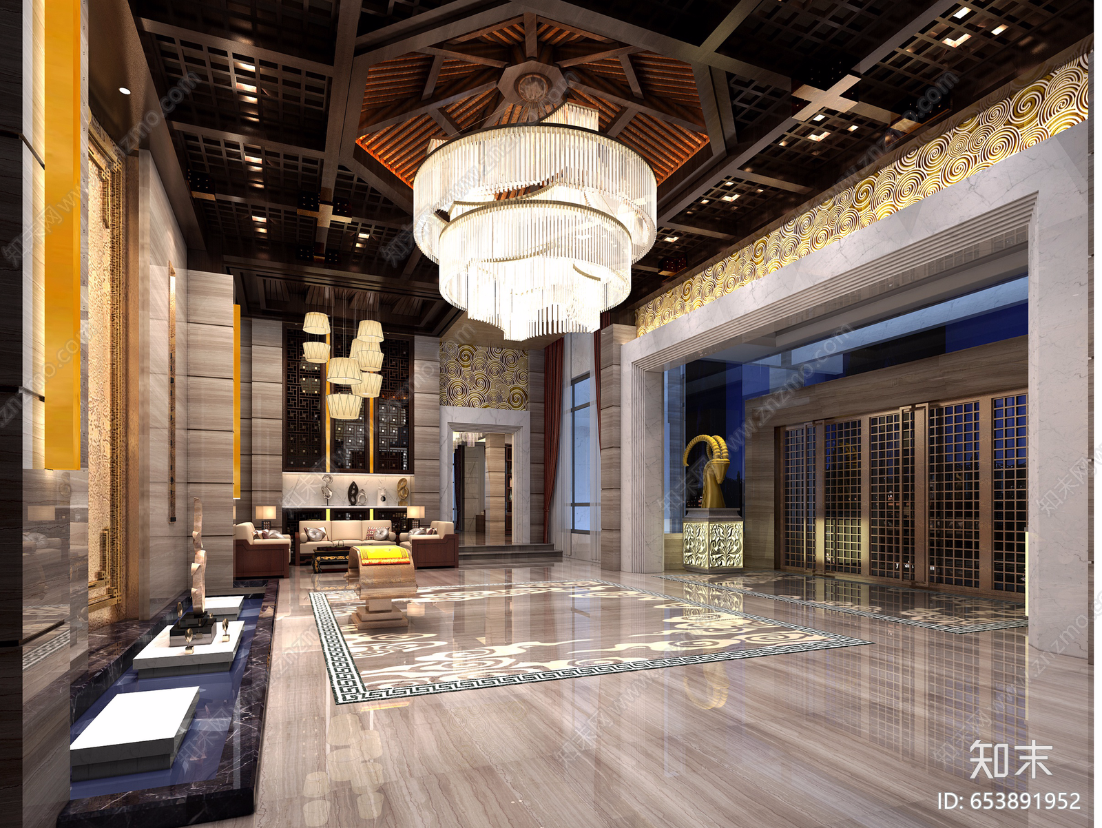 天润曲轴天福山会议中心施工图下载【ID:653891952】