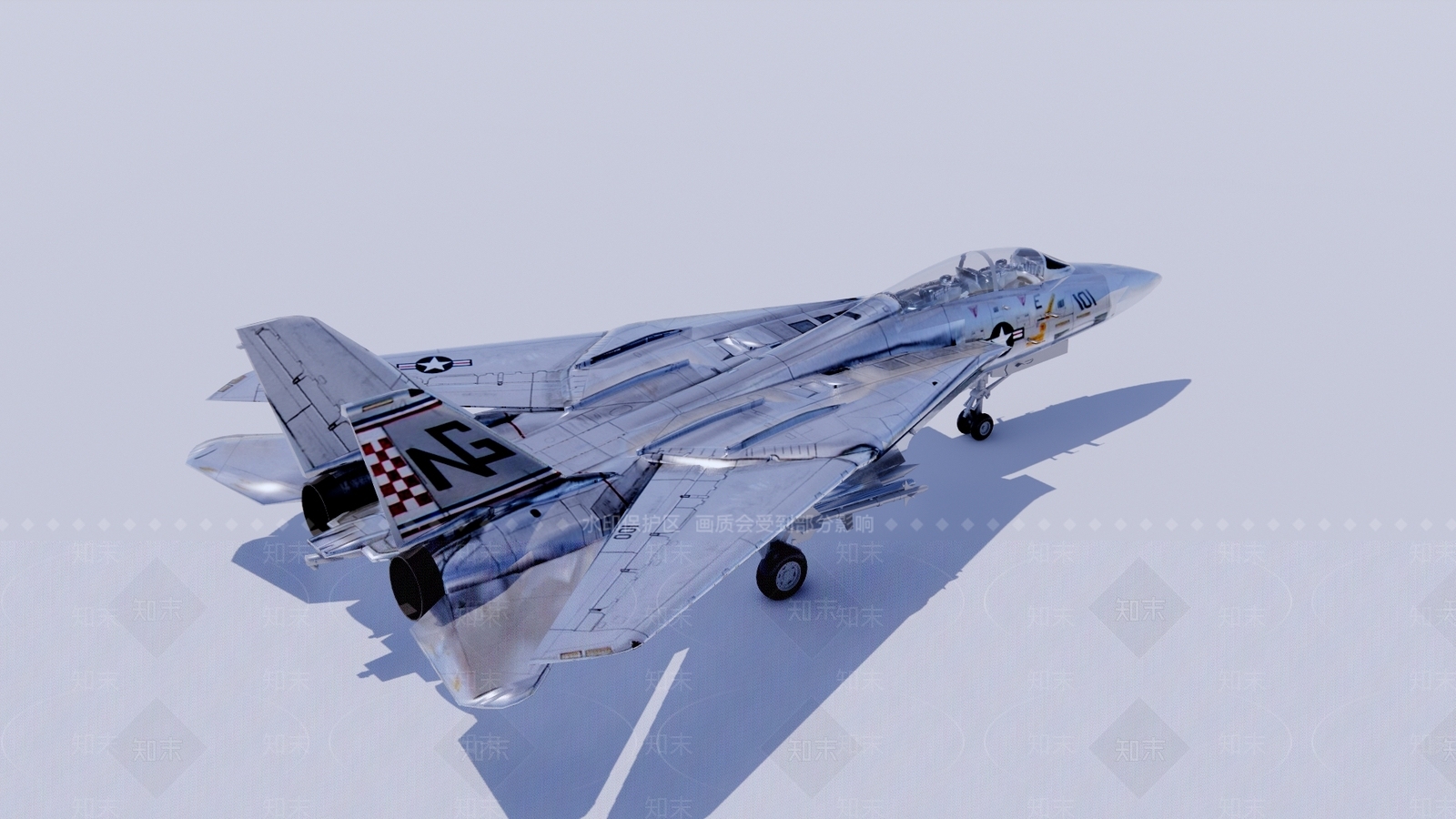 现代风格小型飞机SU模型下载【ID:653942761】