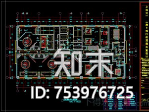 行政酒廊平面图cad施工图下载【ID:753976725】