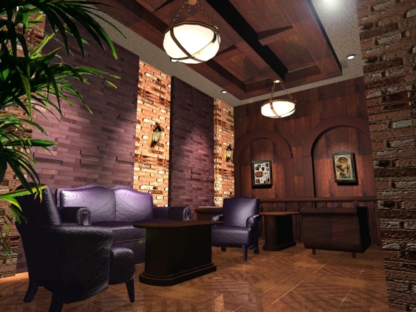 红酒专卖店施工图和效果图cad施工图下载【ID:753976770】