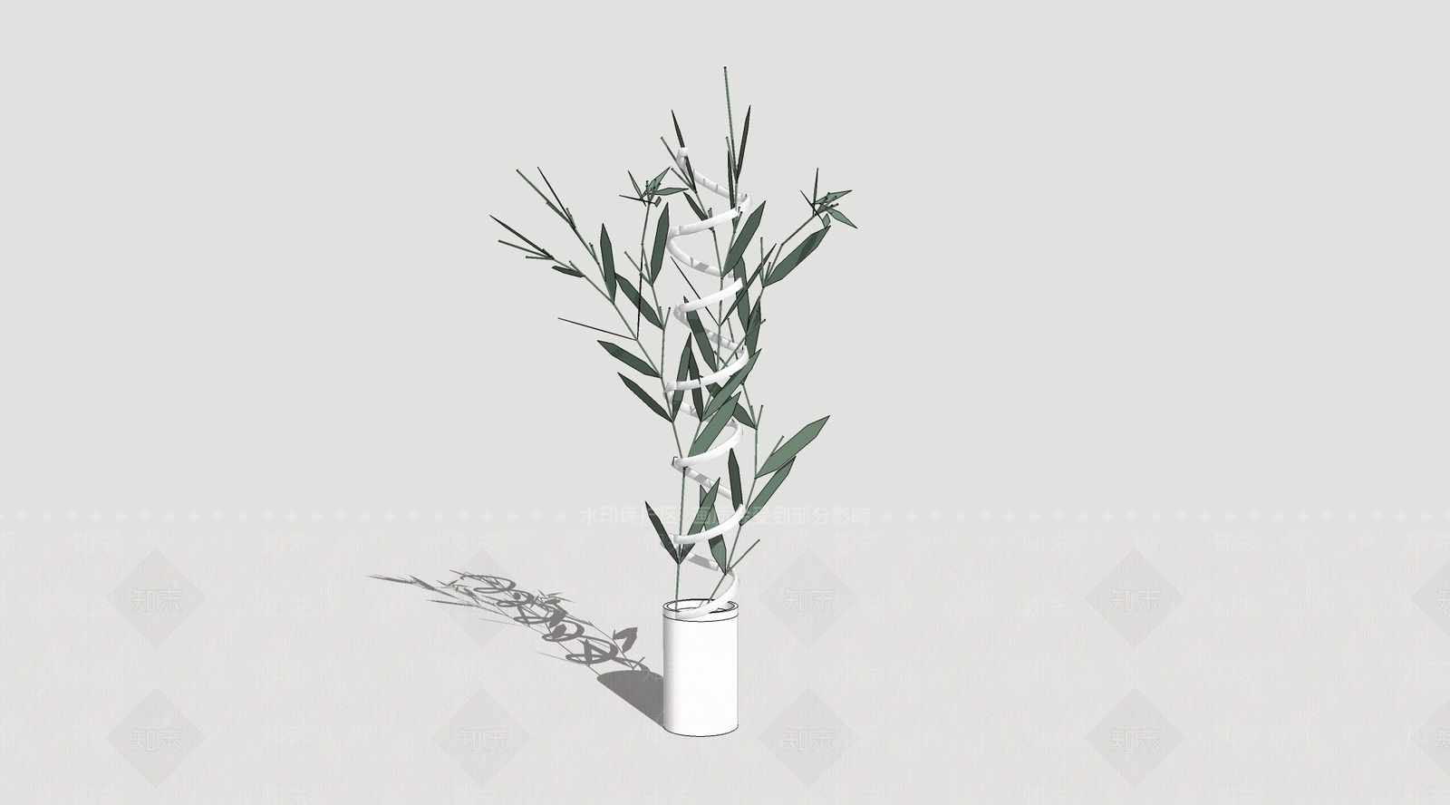 现代风格花瓶SU模型下载【ID:954009913】