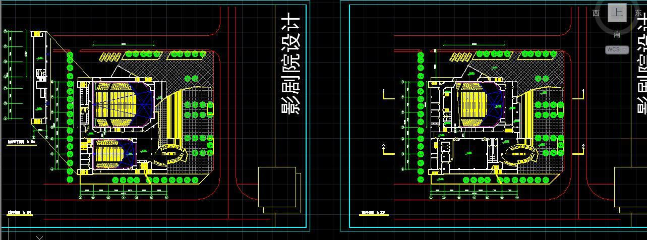 现代简约cad施工图下载【ID:454022561】