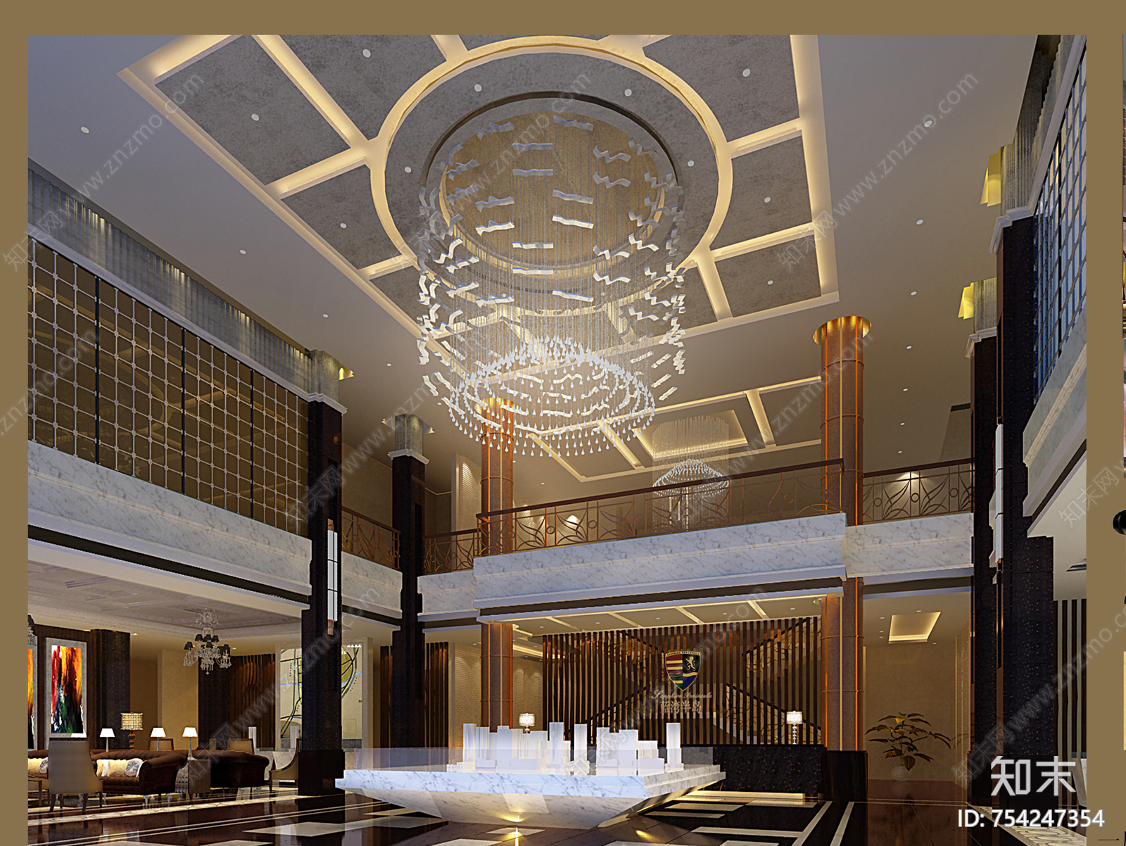 蓝湾半岛会所施工图下载【ID:754247354】