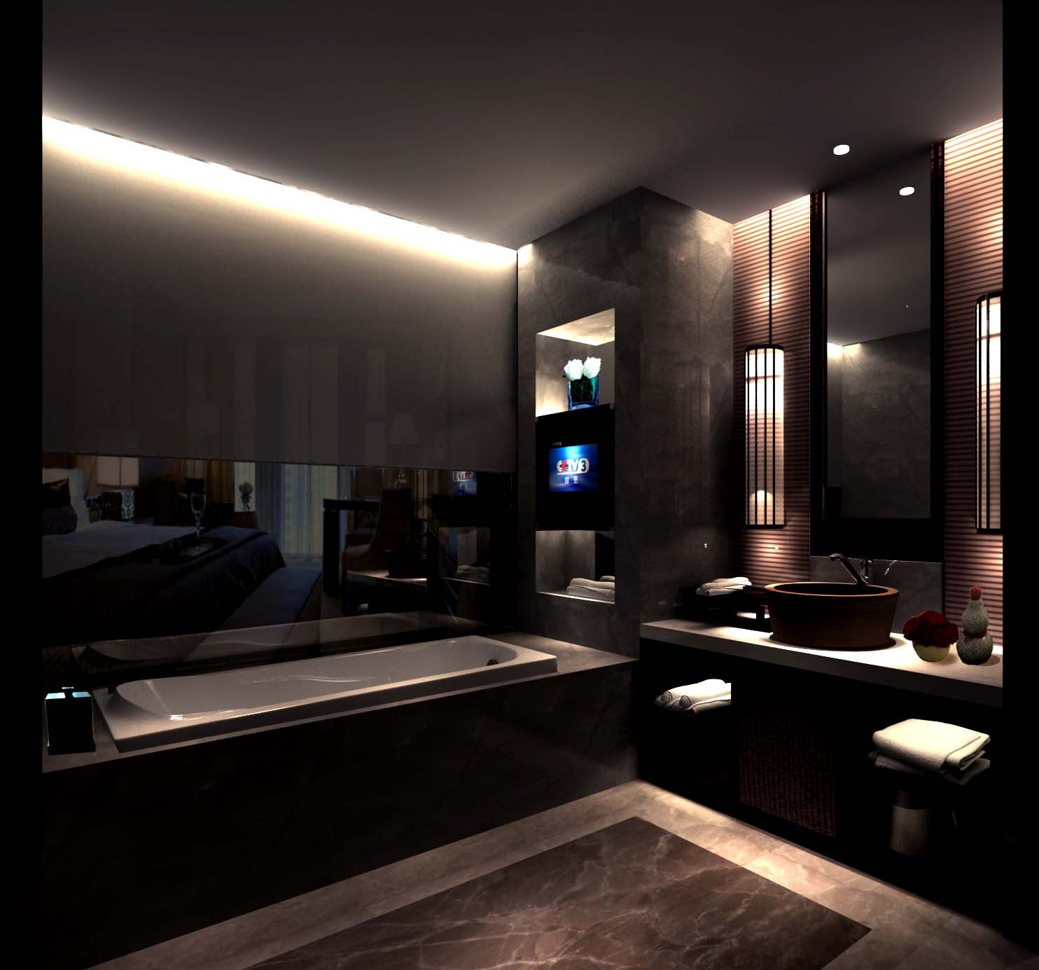 北京燕佳闽商会所cad施工图下载【ID:754247381】