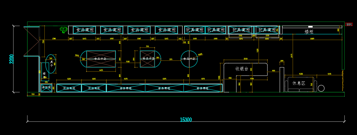 商场进口母婴店全套施工图＋高清效果图施工图施工图下载【ID:454255648】