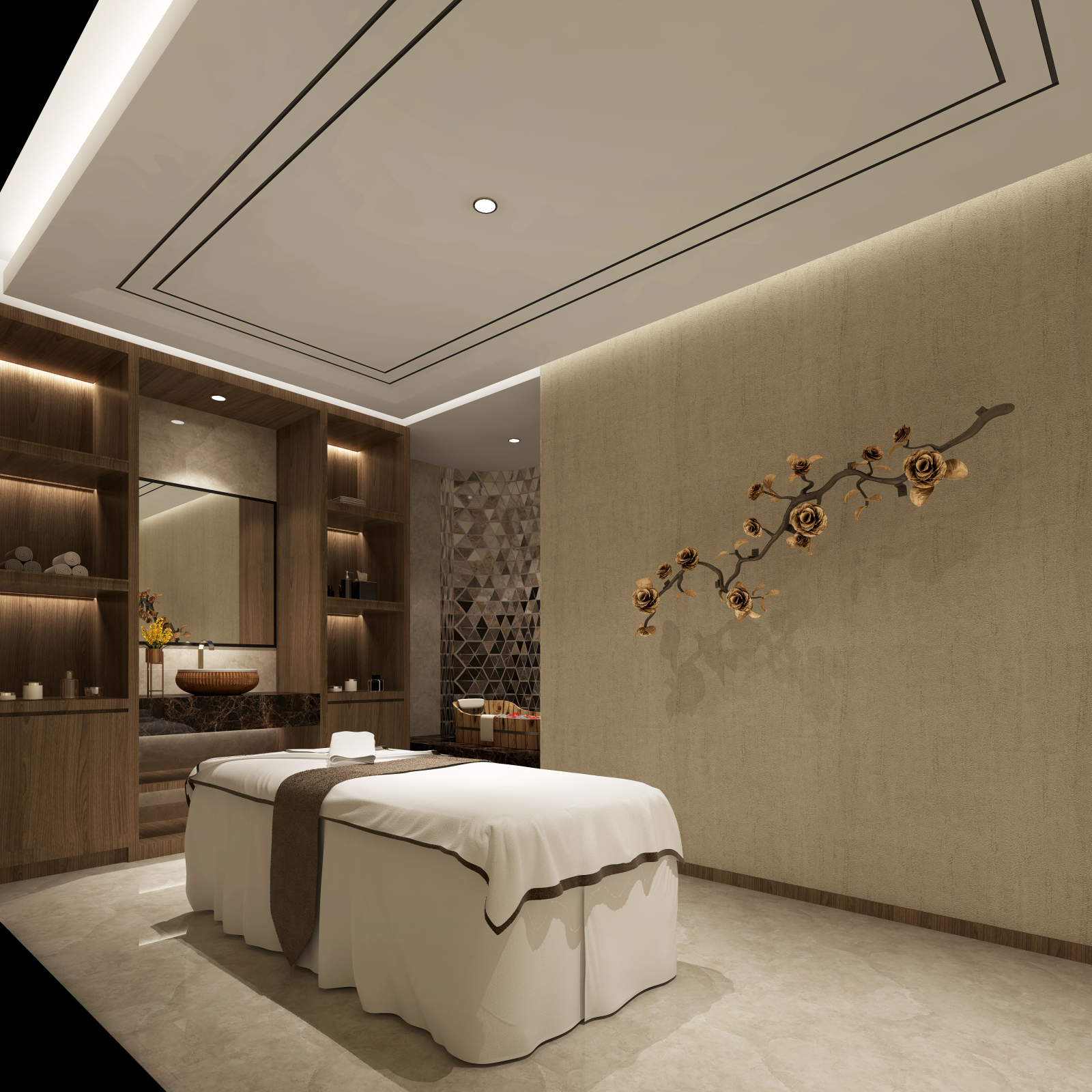 美容SPAcad施工图下载【ID:754400329】