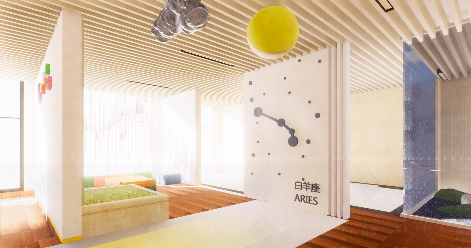 现代风格住宅景观SU模型下载【ID:554400463】