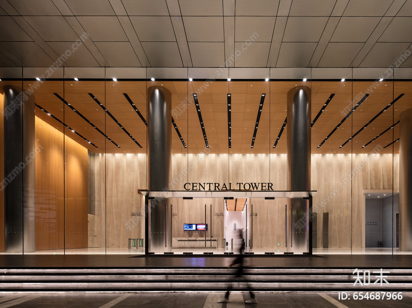 香港穆氏广州凯华国际中心办公楼丨设计方案施工图下载【ID:654687966】