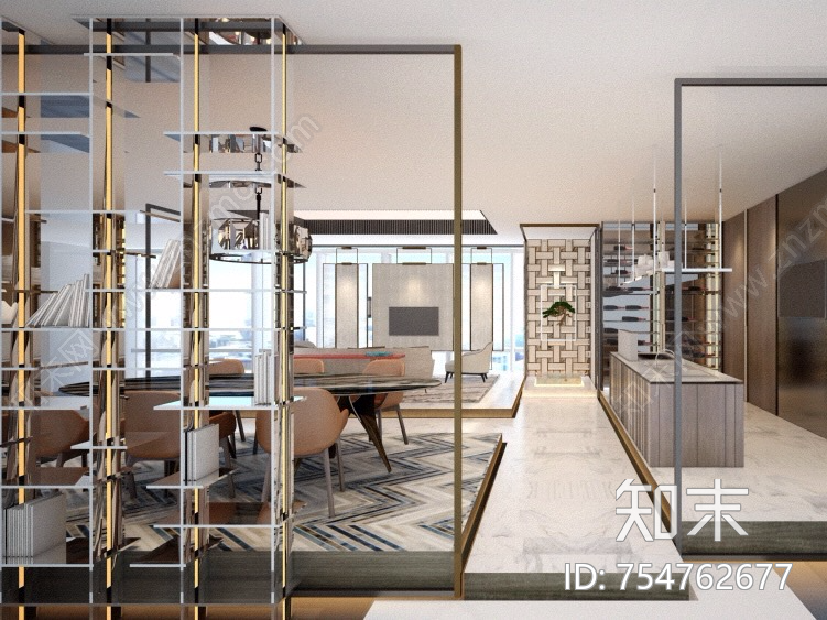 最新展厅施工图下载【ID:754762677】