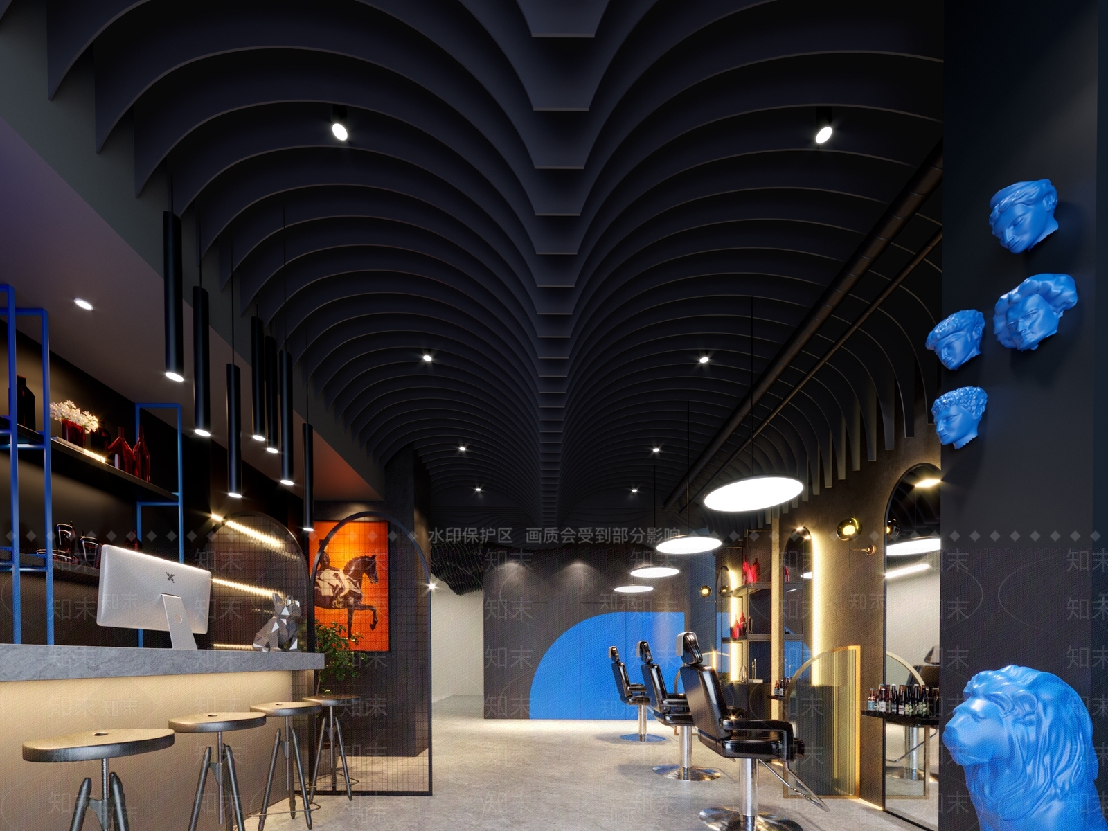 现代理发店3D模型下载【ID:954905784】