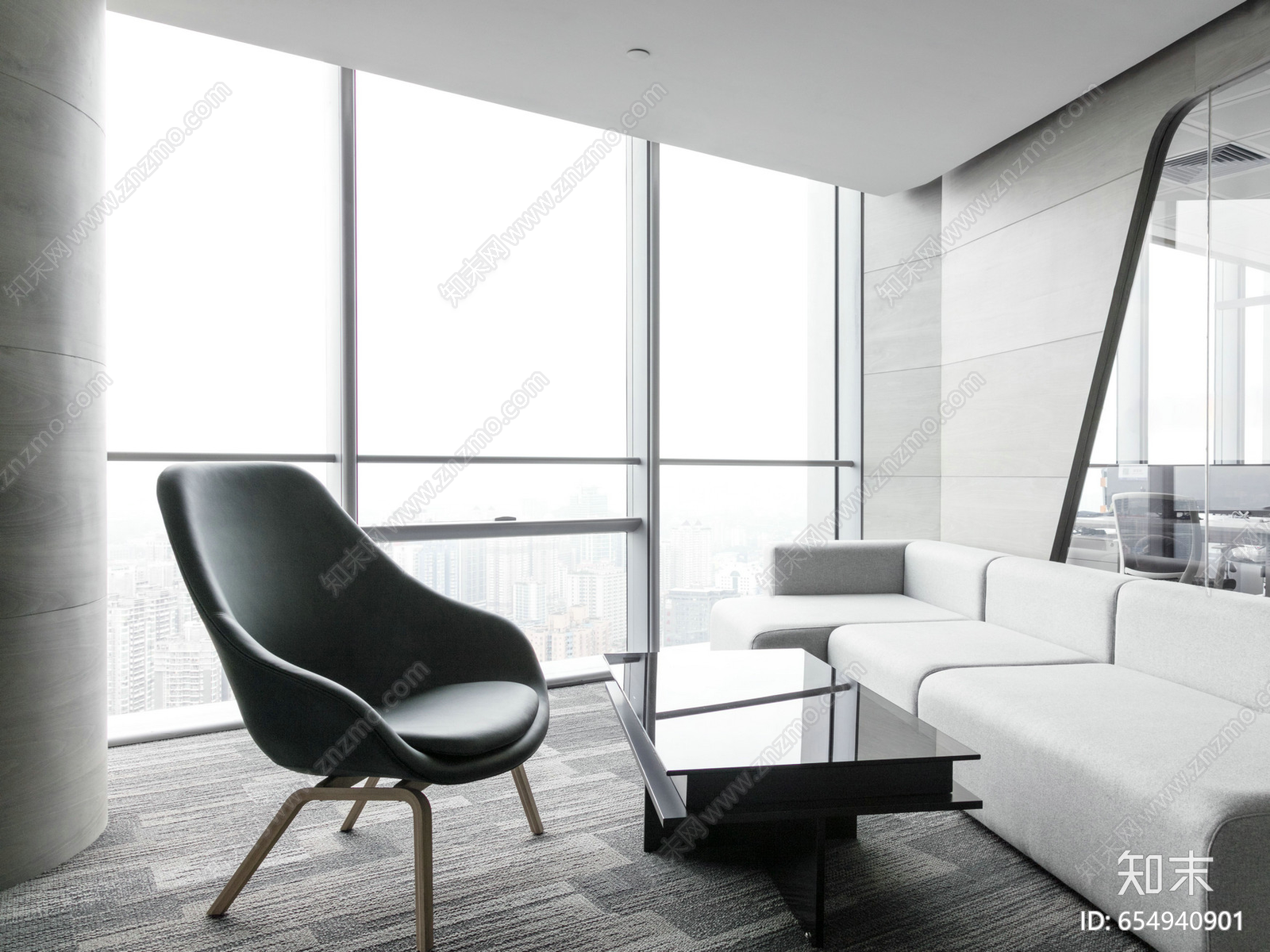 办公空间施工图下载【ID:654940901】