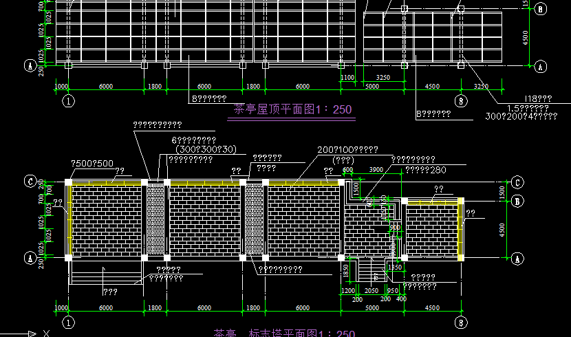 293套亭廊cad施工图下载【ID:255307869】