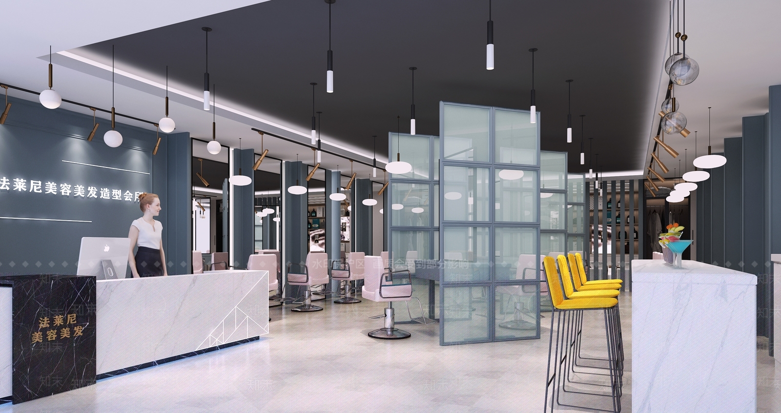 现代理发店3D模型下载【ID:955310706】