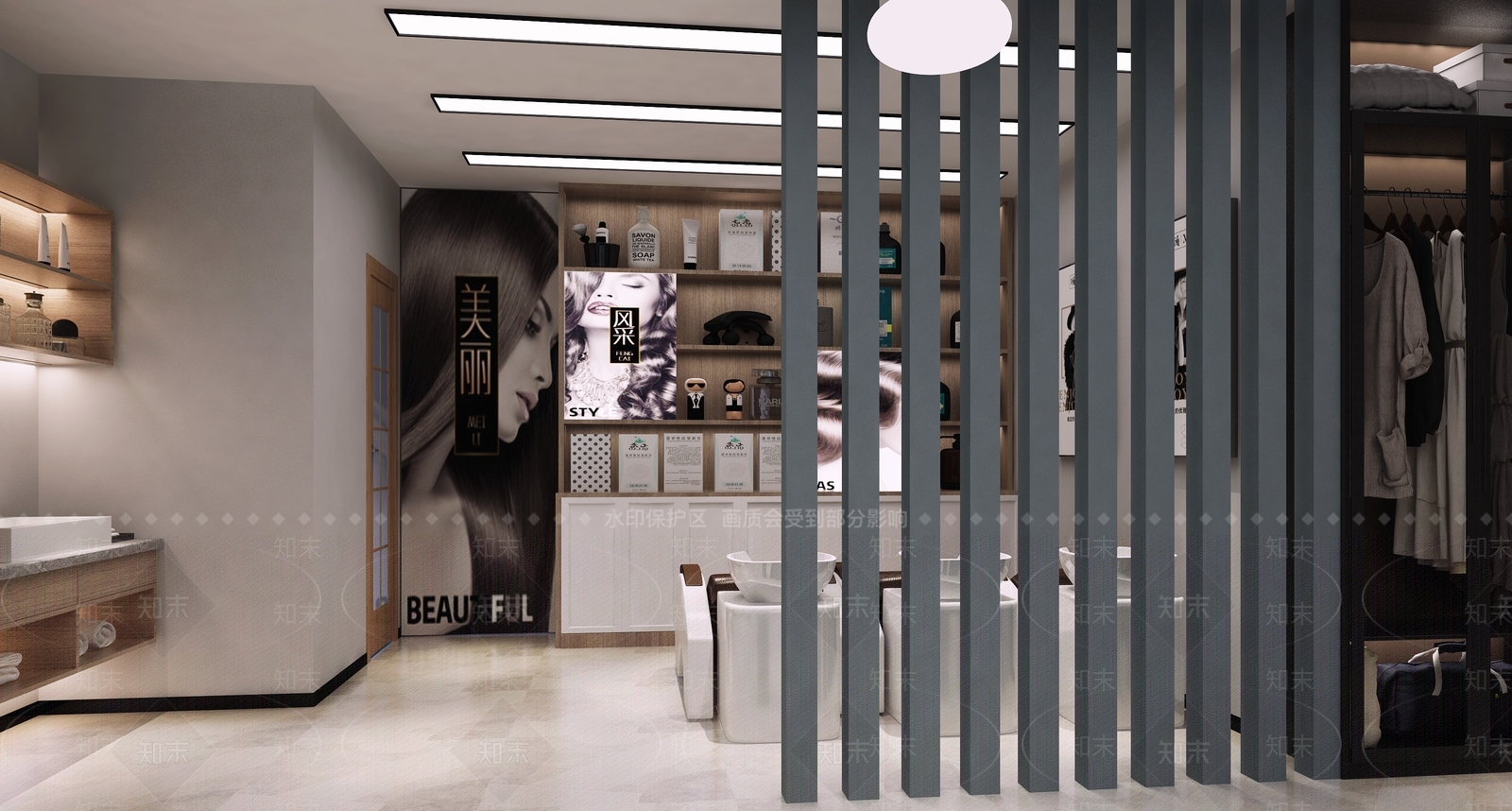 现代理发店3D模型下载【ID:955310706】