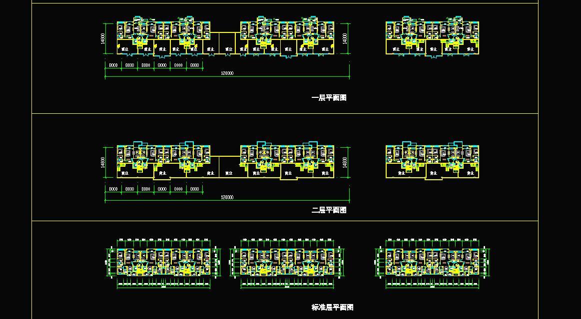 住宅规划sucad施工图下载【ID:755367777】