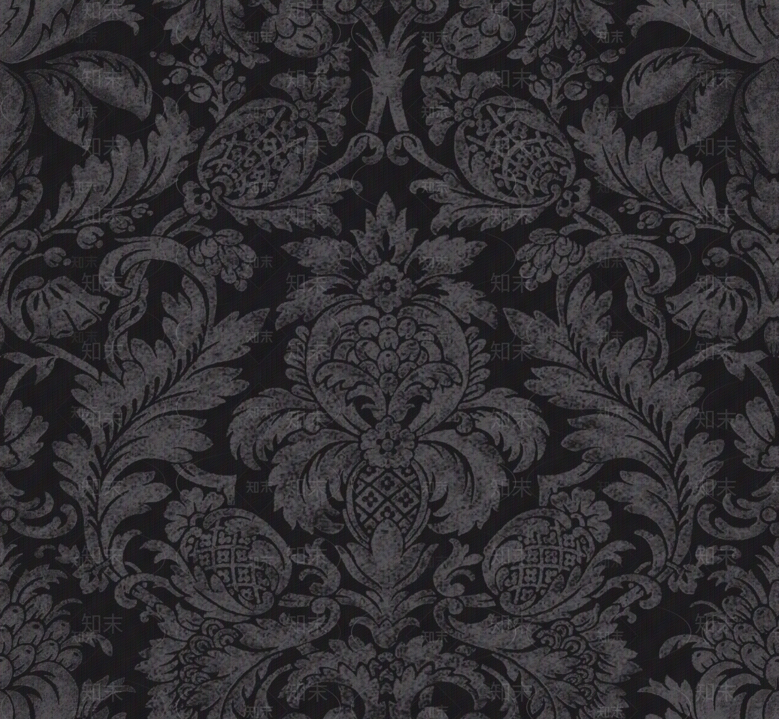 黑白壁纸灰色调壁纸壁布贴图下载 知末网贴图库