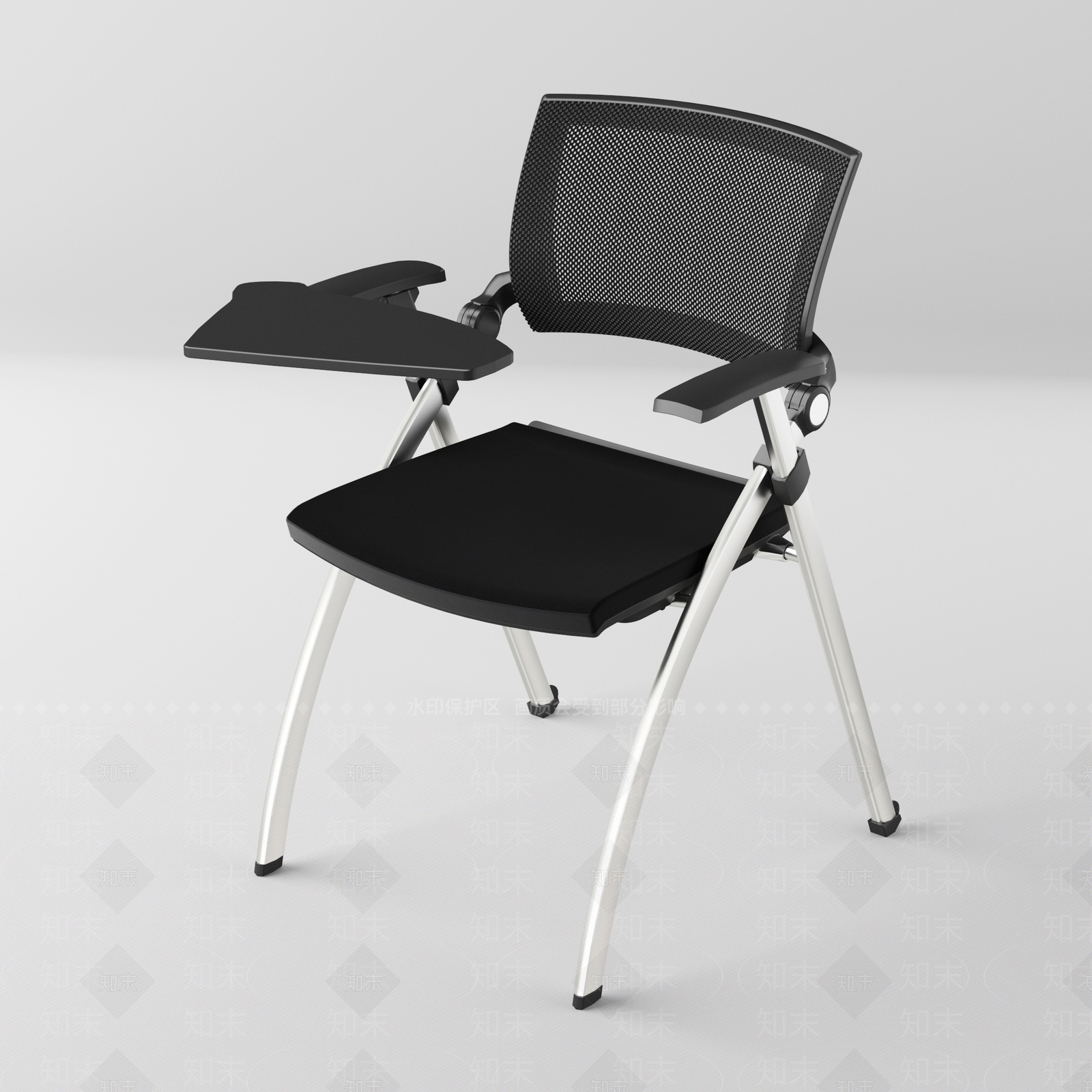 现代办公椅3D模型下载【ID:255519990】