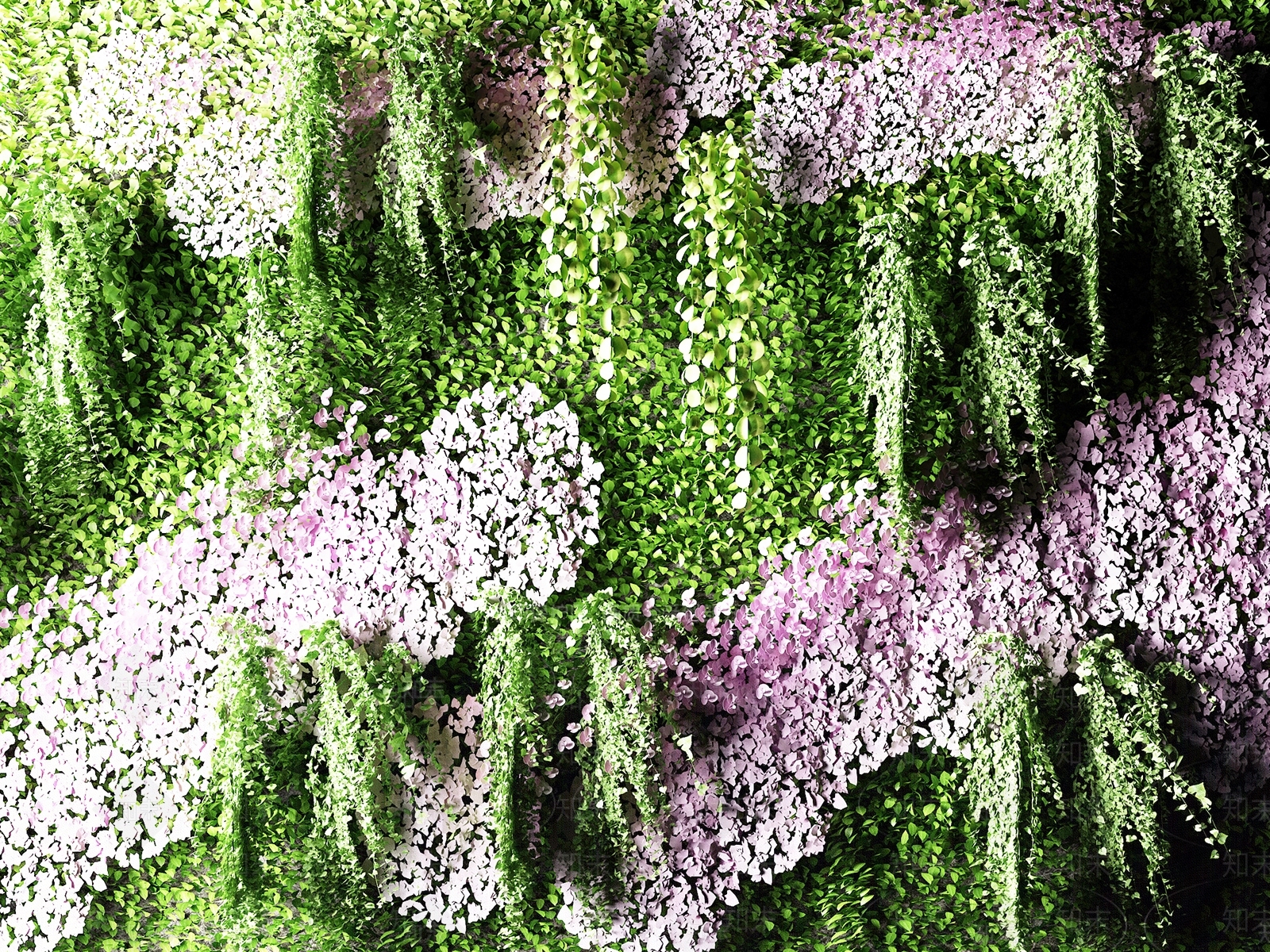 现代植物3D模型下载【ID:455657257】