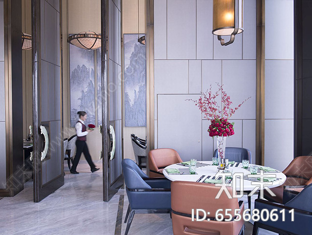 郑州万达文华酒店cad施工图下载【ID:655680611】