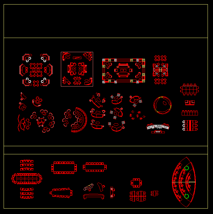 cad家具图库cad施工图下载【ID:255680133】