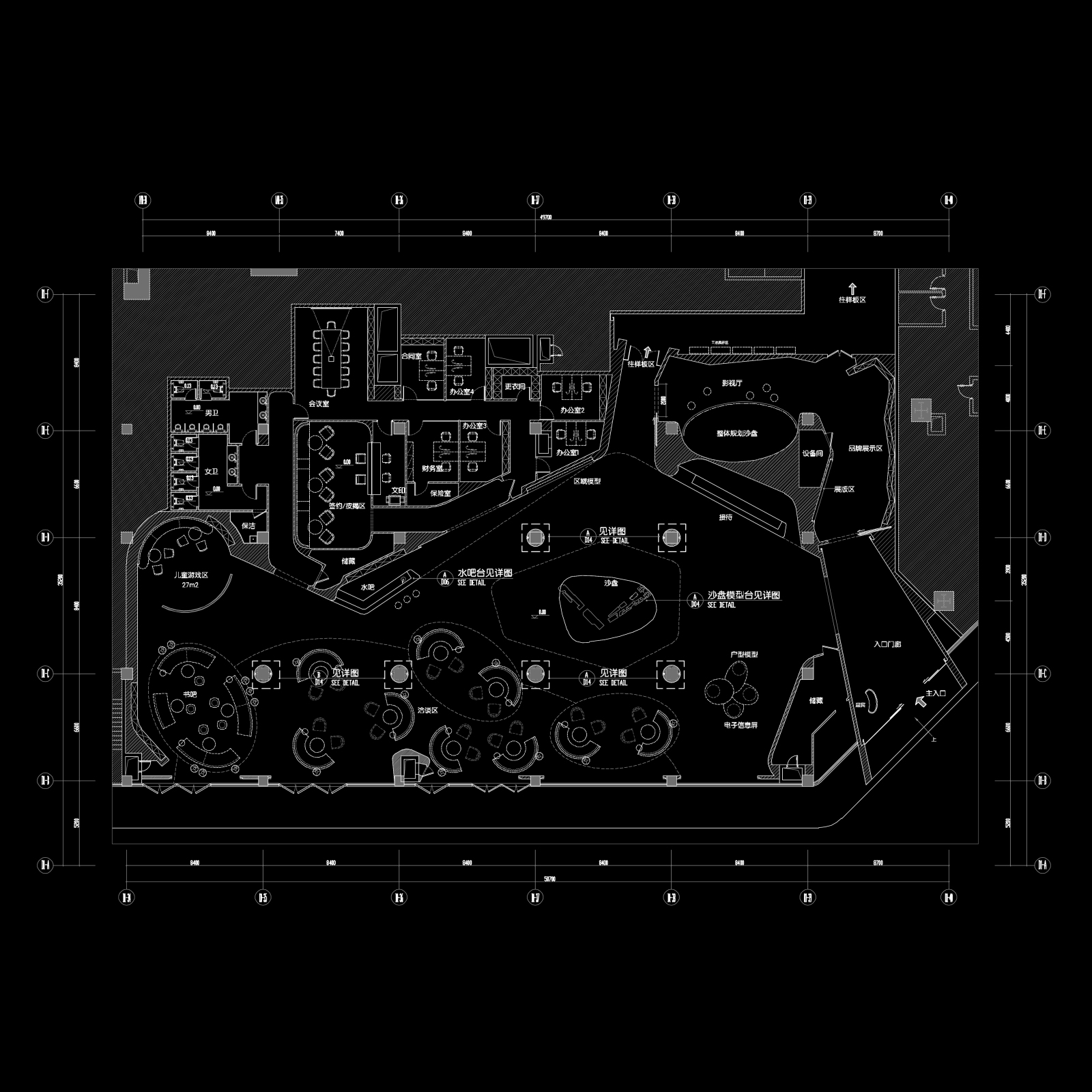 办公cad施工图下载【ID:455697372】