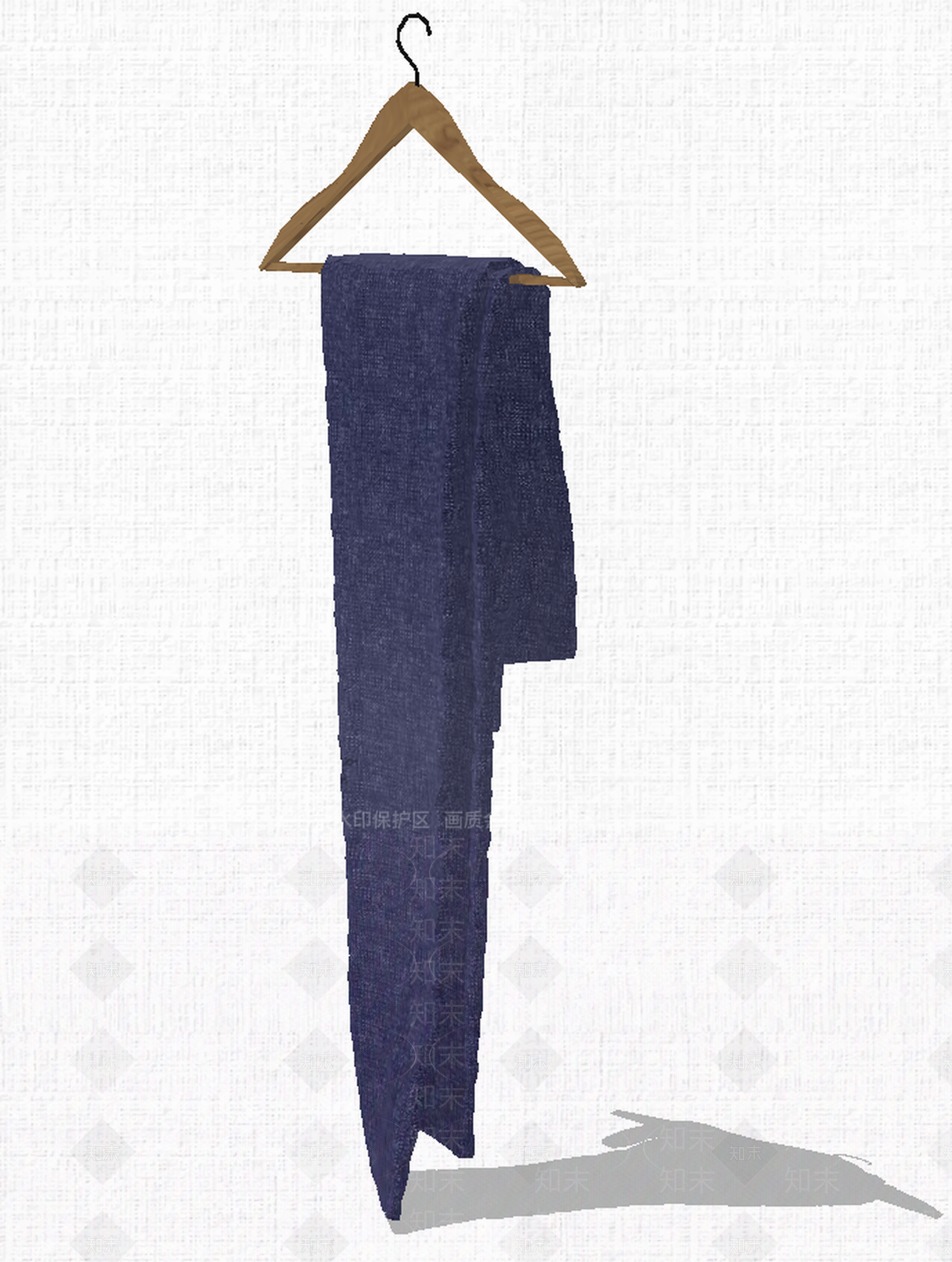 现代风格裤子SU模型下载【ID:955760927】