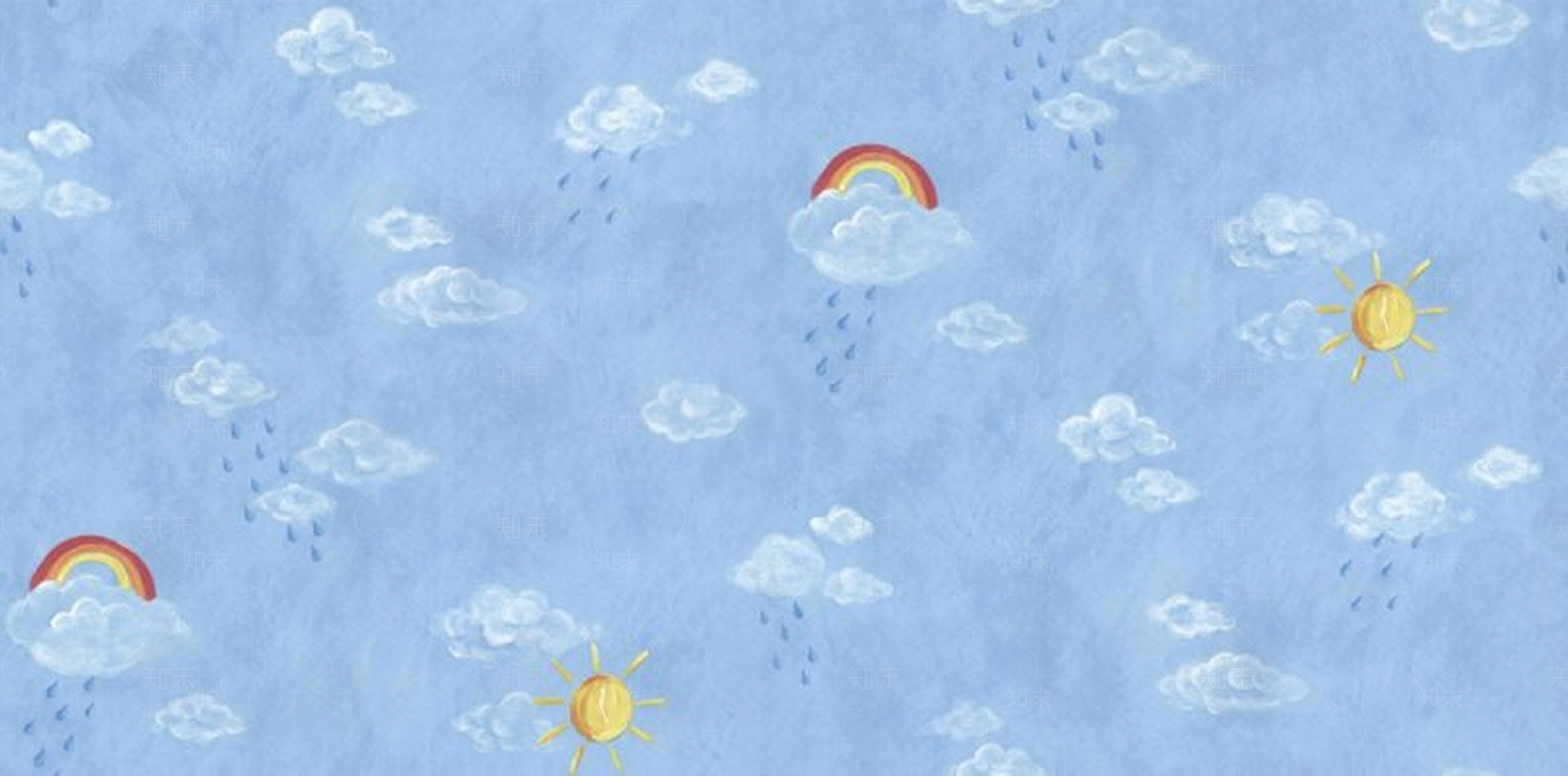 儿童房壁纸系列贴图下载【ID:955765723】