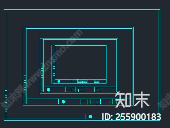 CAD图框图标cad施工图下载【ID:255900183】