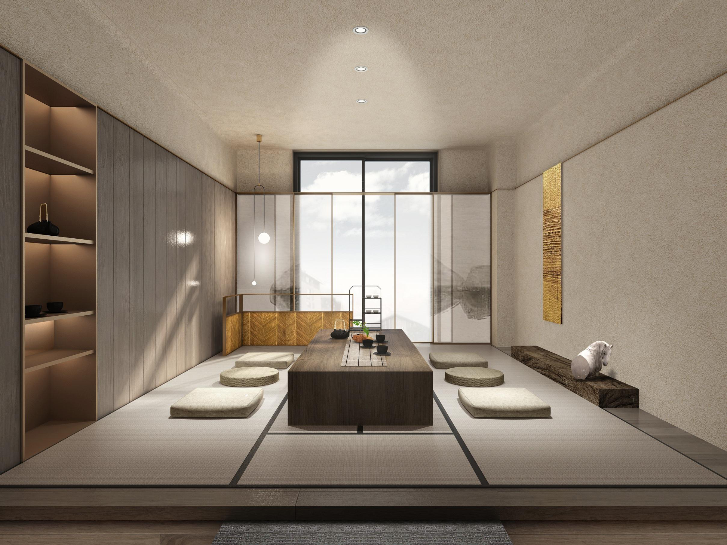 琚宾郑州永威上和院261㎡大平层样板房丨效果图设计方案_知末案例馆