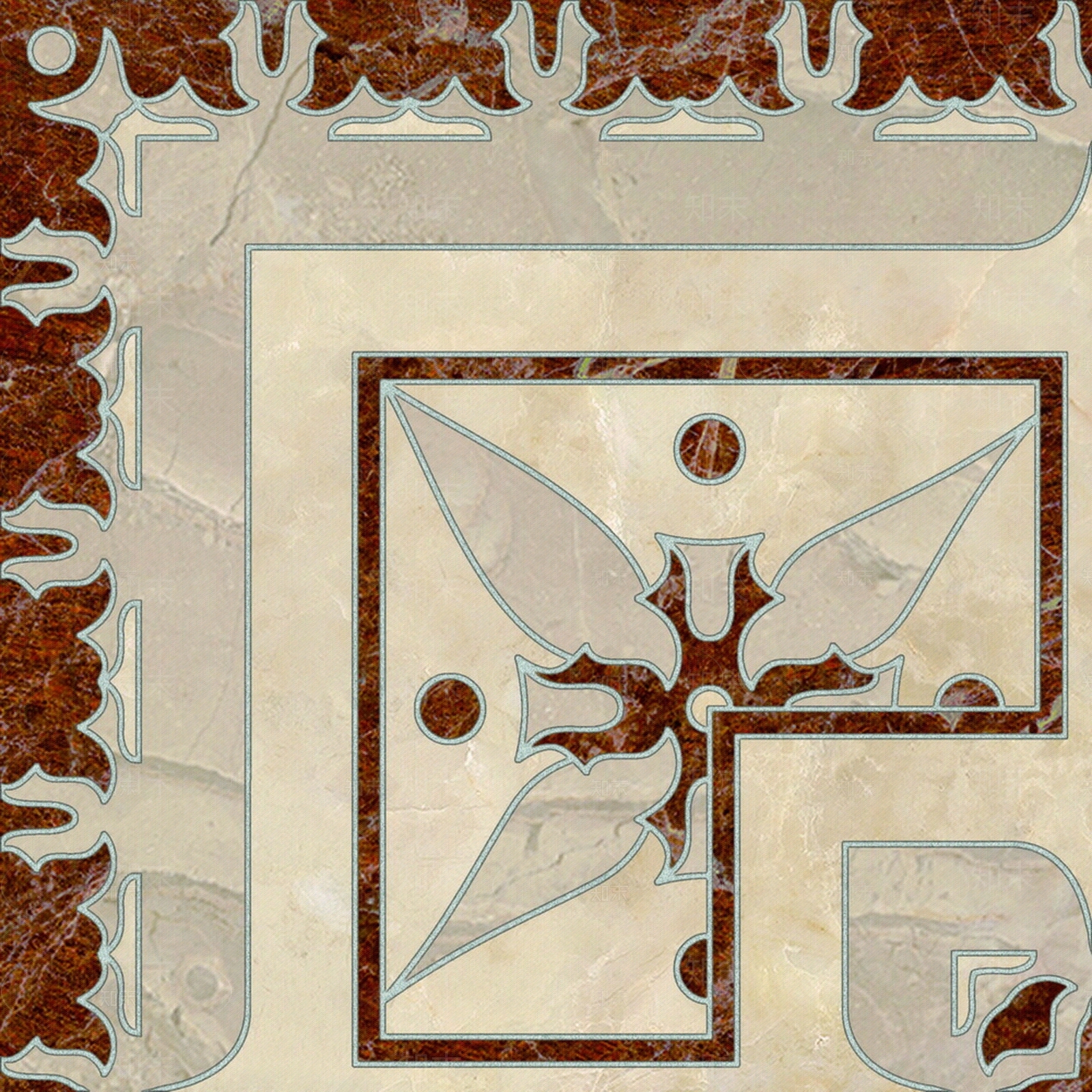 大理石波导线转角高清贴图贴图下载【ID:756010520】