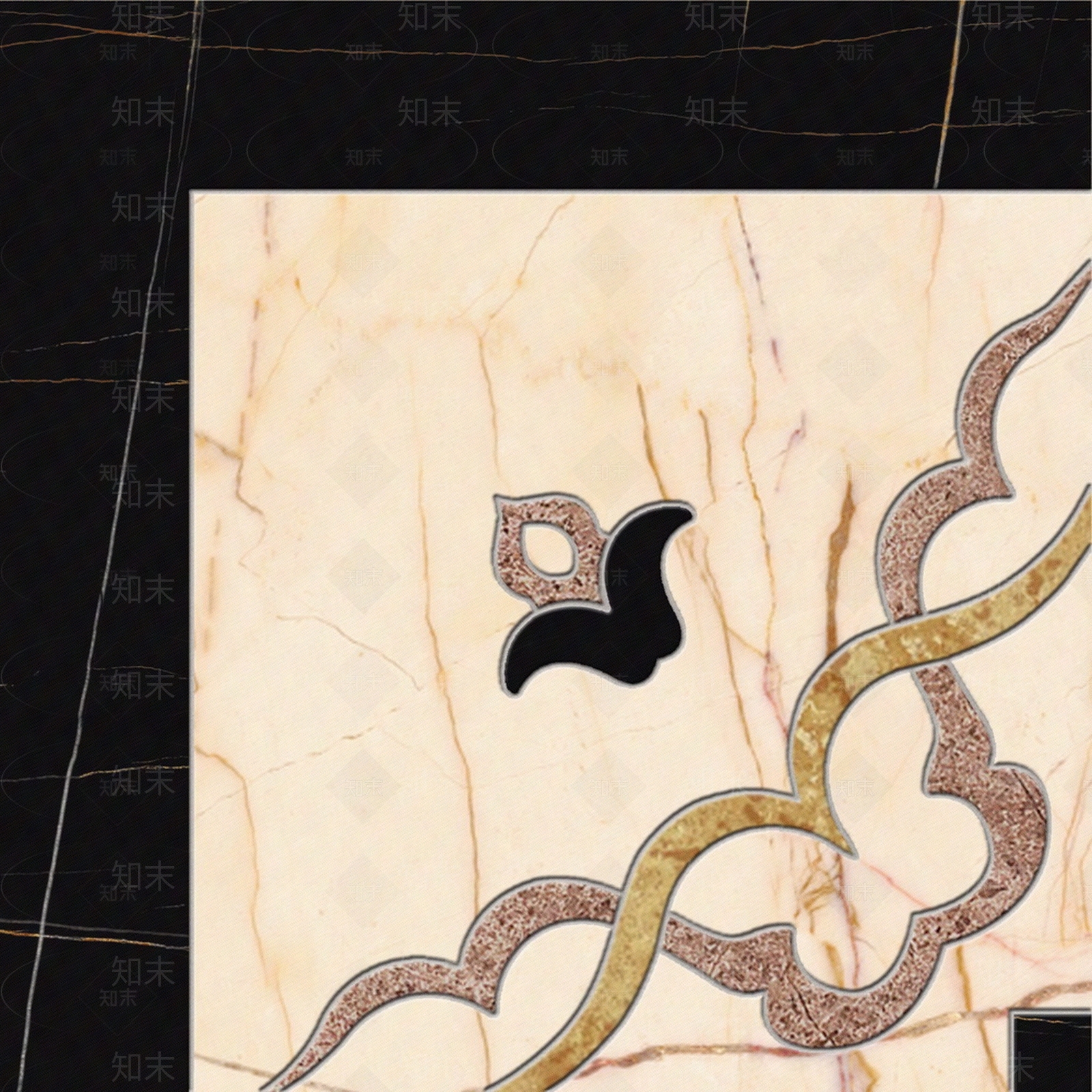 大理石波导线转角高清贴图贴图下载【ID:756020547】