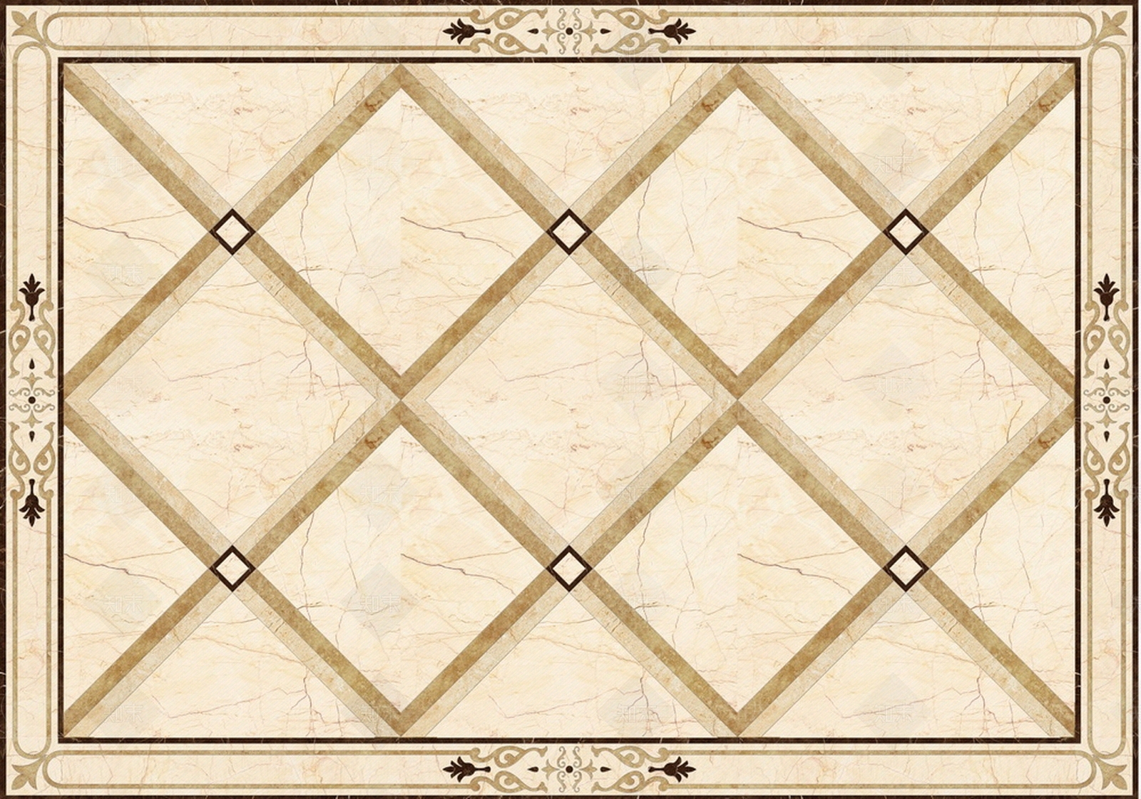 大理石地面拼花高清贴图贴图下载【ID:756020586】